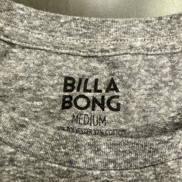 EUC Billabong Grey Tank Top Size Medium M - Picture 2 of 3